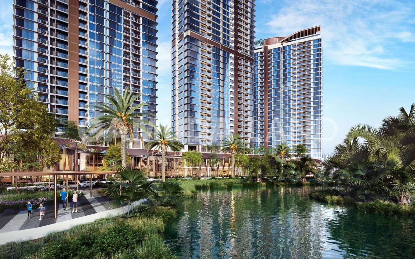 Thiết kế Eaton Park bên Rạch Bà Dạt