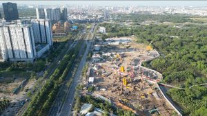 Tiến độ thi công Eaton Park mới nhất 2-2024